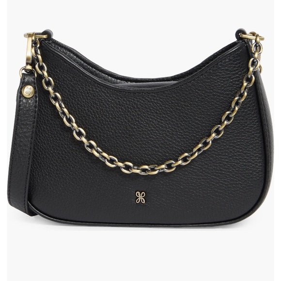 NWT HOBO Rosa Leather Crossbody Bag in Black - Picture 1 of 7